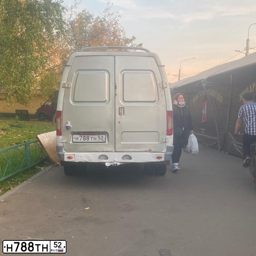 Фото автомобиля GAZ 2705 EL, 2003 — госномер Н788ТН52. Цвет: БЕЛЫЙ
