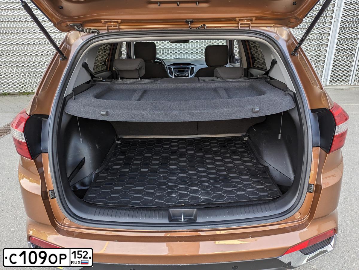 Фото автомобиля HYUNDAI CRETA, 2020 — госномер А048АУ252. Цвет: Коричневый