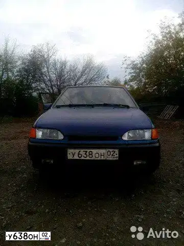 Фото автомобиля LADA 2114 SAMARA, 2005 — госномер У638ОН02. Цвет: Сине-зеленый
