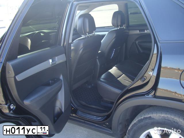 Фото автомобиля KIA SORENTO, 2009 — госномер Р244АО11. Цвет: ЧЕРНЫЙ