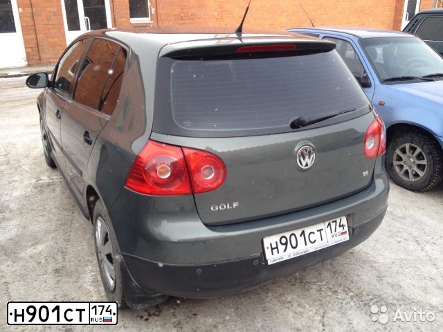 Фото автомобиля VOLKSWAGEN GOLF, 2006 — госномер Н309РВ196. Цвет: СЕРО-ЗЕЛЕНЫЙ