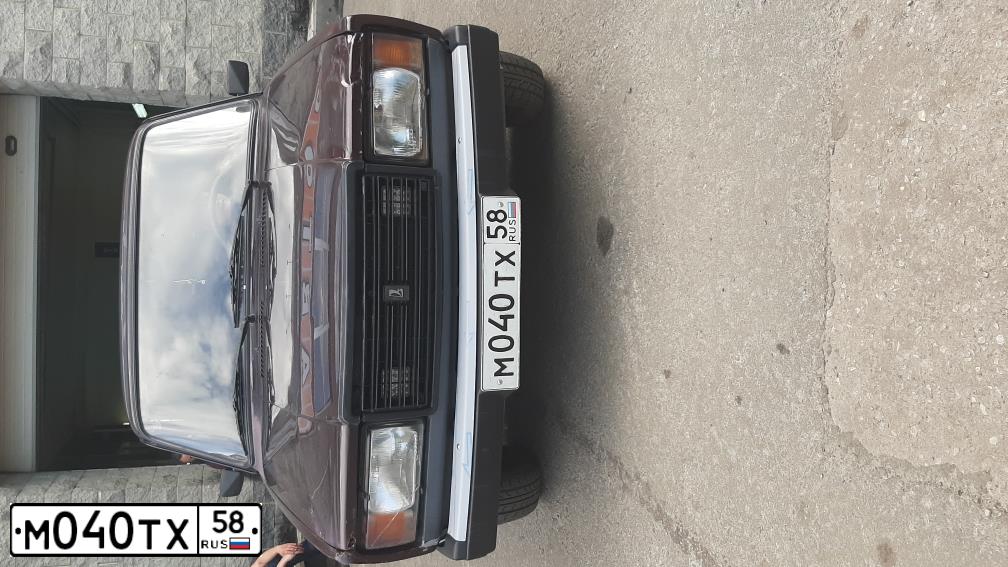 Фото автомобиля LADA 2107 LADA, 2008 — госномер М040ТХ58. Цвет: ТЕМНО-КОРИЧНЕВЫЙ