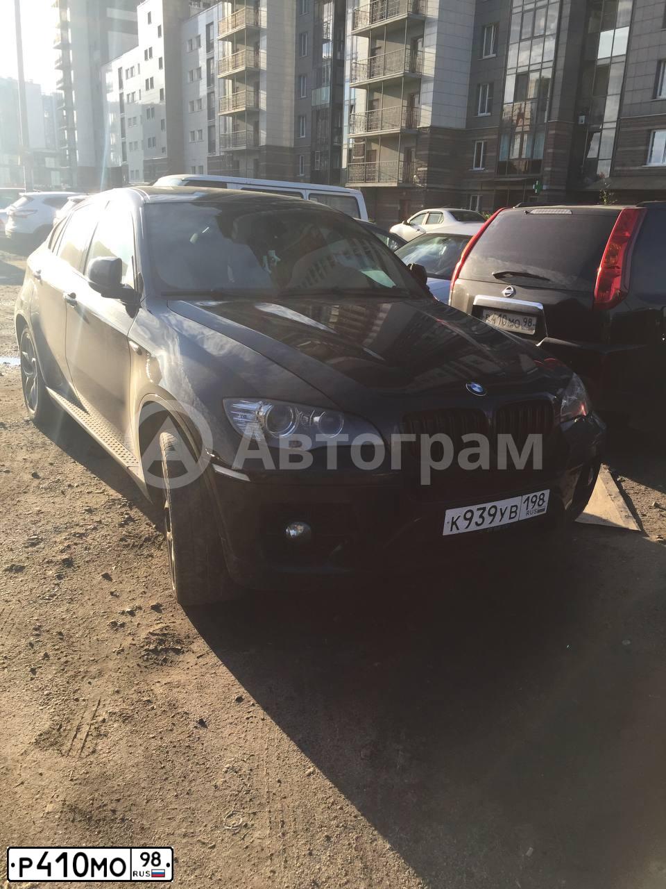 Фото автомобиля NISSAN X-TRAIL, 2008 — госномер Р410МО98. Цвет: ЧЕРНЫЙ