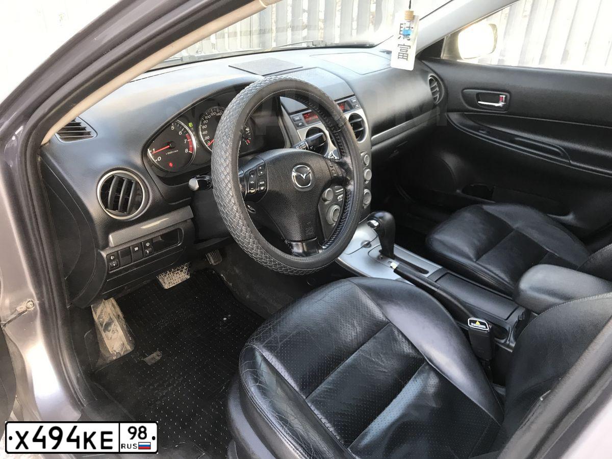 Фото автомобиля MAZDA 6, 2005 — госномер Х806НТ142. Цвет: ТЕМНО СЕРЫЙ