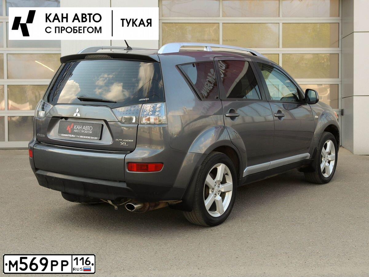 Фото автомобиля MITSUBISHI OUTLANDER, 2008 — госномер В365ЕО12. Цвет: СЕРЫЙ