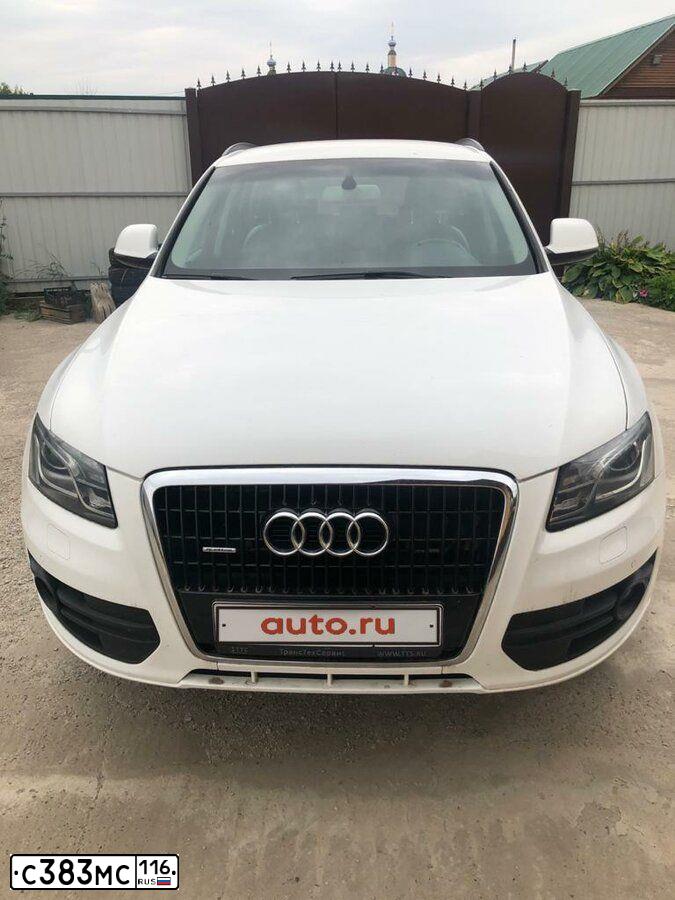 Фото автомобиля AUDI Q5, 2012 — госномер М999ВВ116. Цвет: Белый
