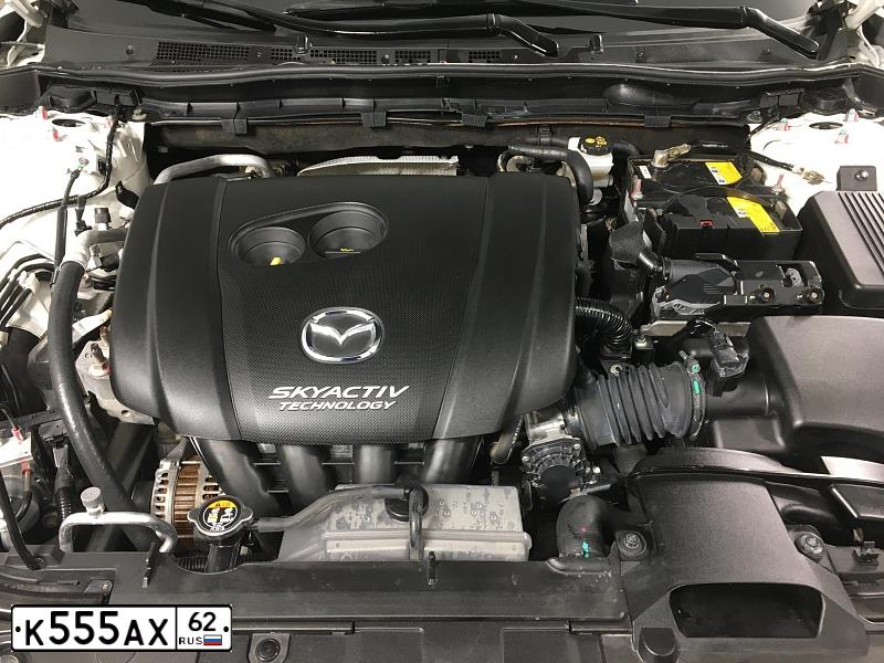 Фото автомобиля MAZDA 6, 2016 — госномер Н797ВН790. Цвет: БЕЛЫЙ ПЕРЛАМУТР