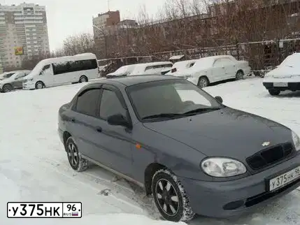 Фото автомобиля ZAZ LANOS, 2006 — госномер О503КР177. Цвет: СЕРЫЙ
