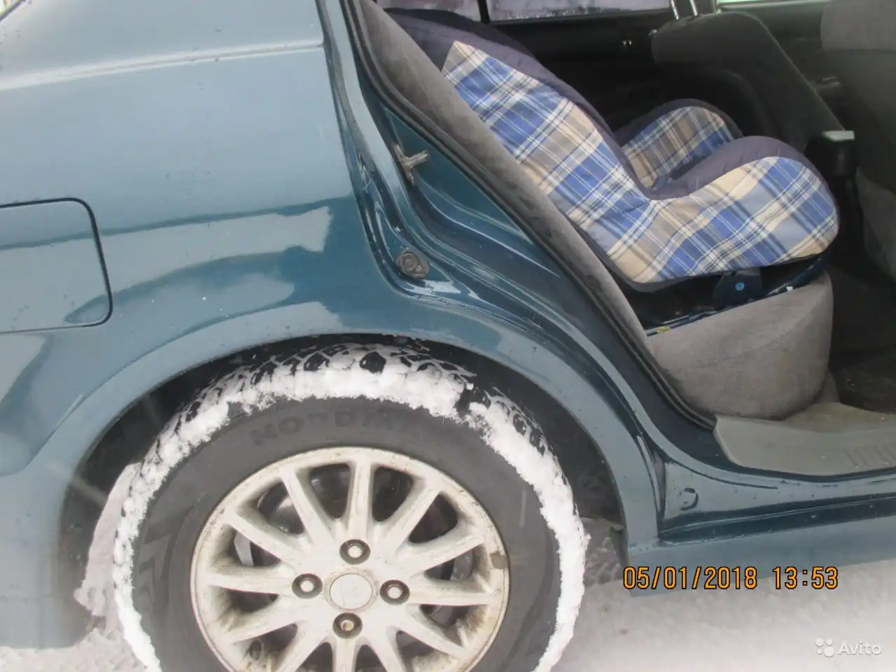 Фото автомобиля MITSUBISHI GALANT, 1999 — госномер А873УК69. Цвет: ЗЕЛЕНЫЙ