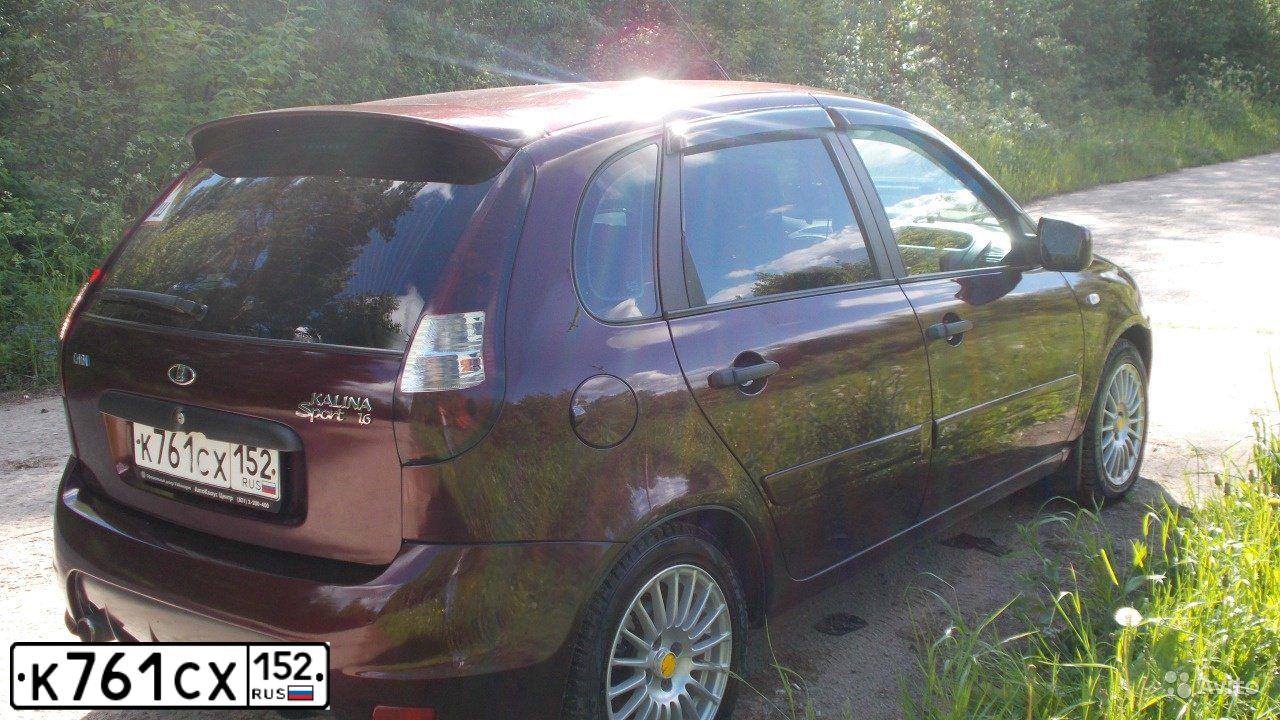 Фото автомобиля LADA 1119 KALINA, 2012 — госномер Х410УМ43. Цвет: ТЕМНО-ВИШНЕВЫЙ