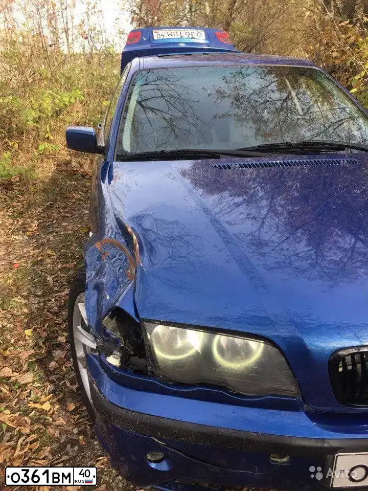 Фото автомобиля BMW SERIE 3, 2000 — госномер К630ХР177. Цвет: СИНИЙ