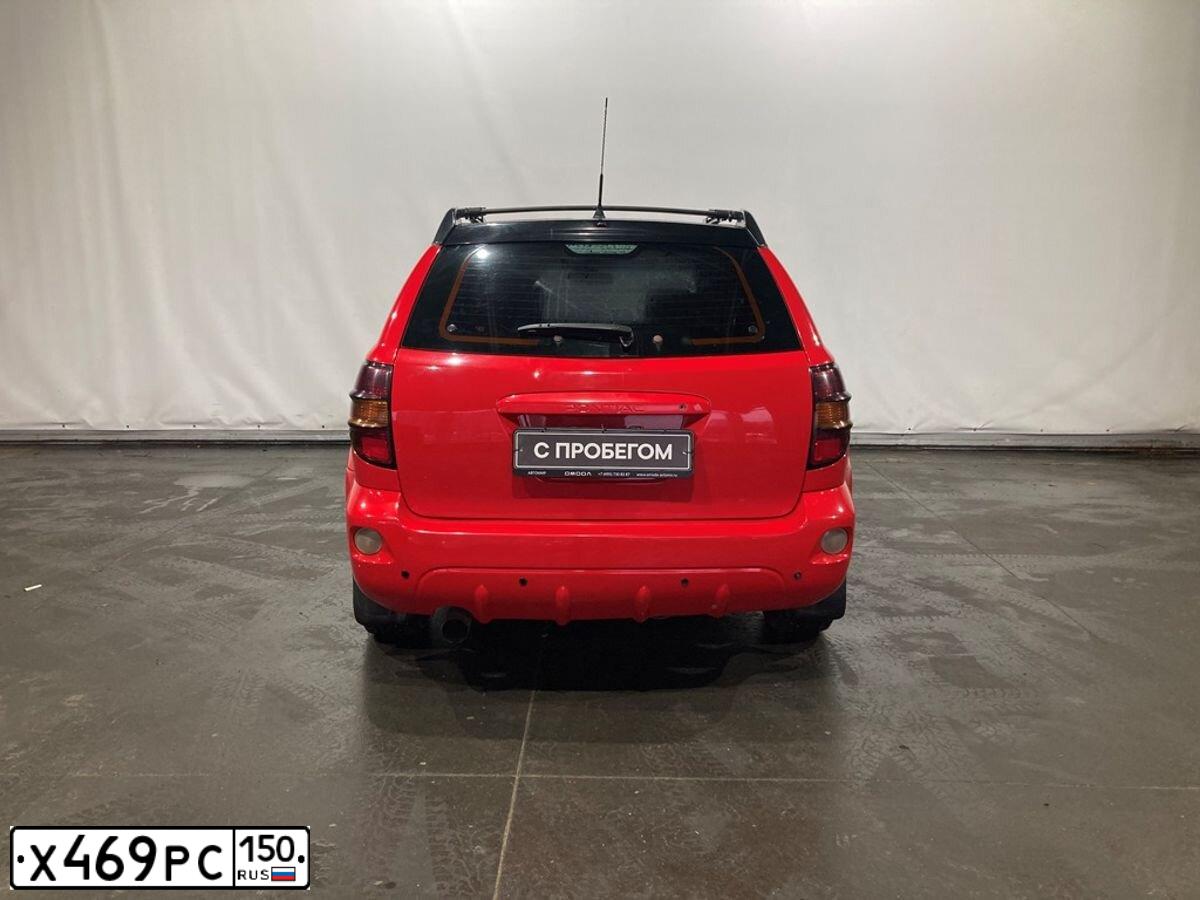 Фото автомобиля PONTIAC C VIBE, 2002 — госномер У720ОТ71. Цвет: Красный