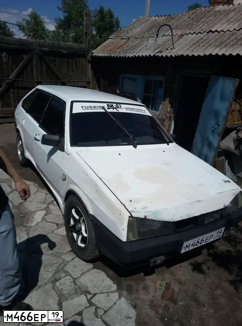 Фото автомобиля LADA 2109 SAMARA, 1997 — госномер О532ВН124. Цвет: БЕЛЫЙ