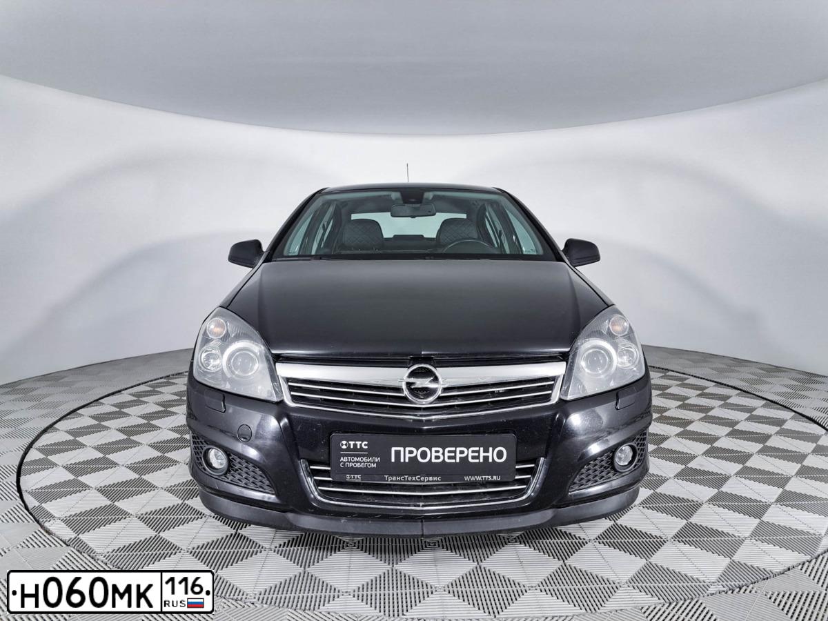 Фото автомобиля OPEL ASTRA, 2010 — госномер Н060МК116. Цвет: ЧЕРНЫЙ