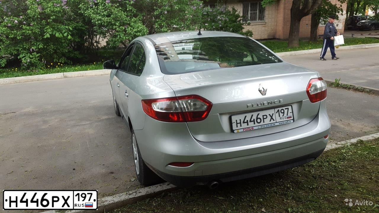 Фото автомобиля RENAULT FLUENCE, 2011 — госномер Е700ТЕ13. Цвет: Белый