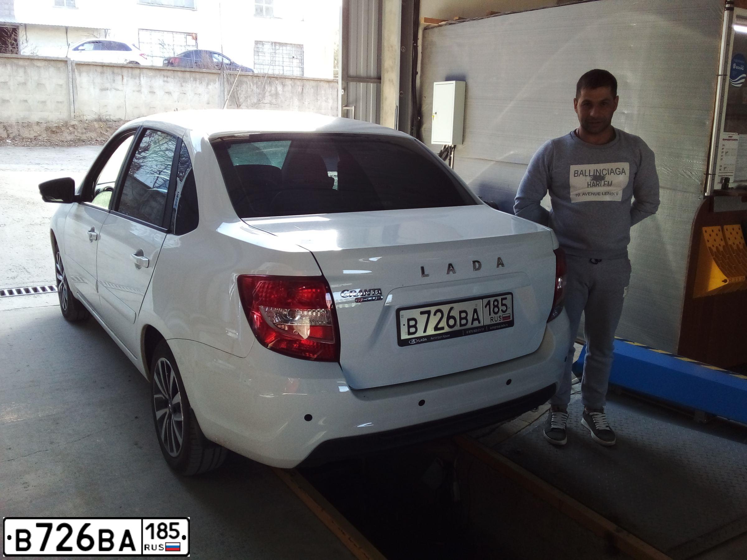 Фото автомобиля LADA (ВАЗ) 219070, 2023 — госномер В726ВА185