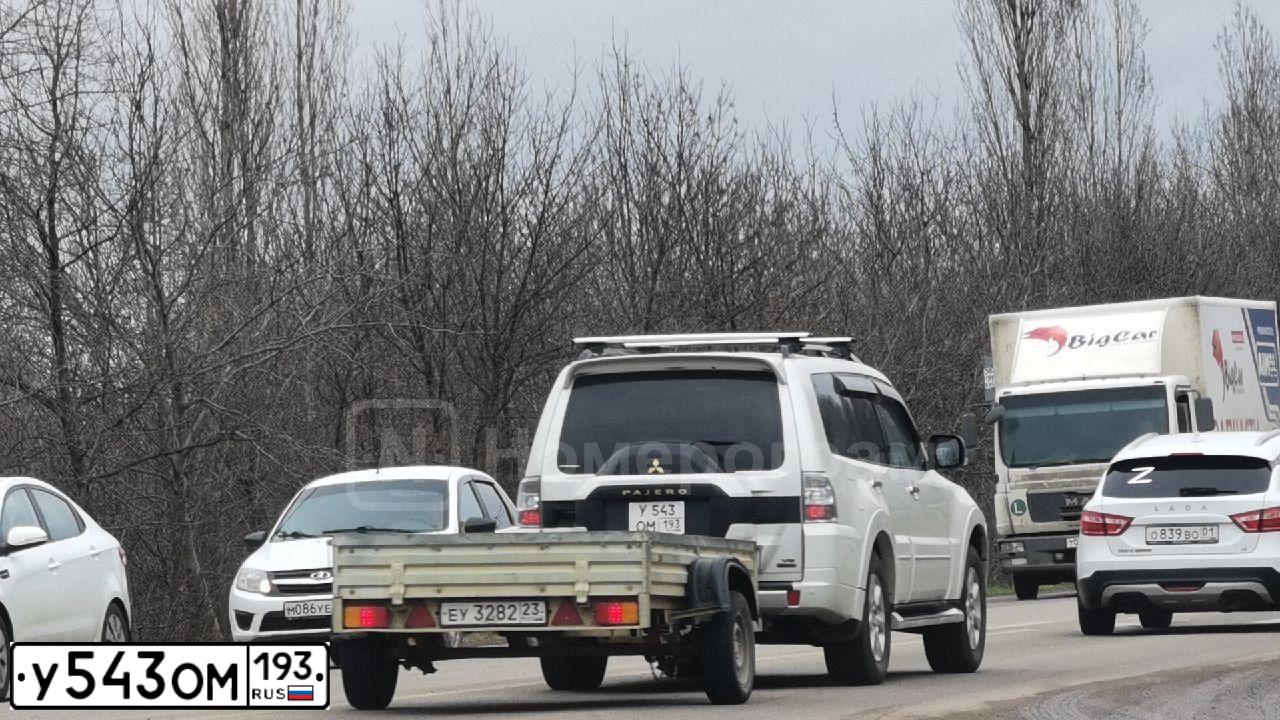 Фото автомобиля MITSUBISHI PAJERO, 2022 — госномер М350РС164