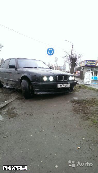 Фото автомобиля BMW SERIE 5, 1995 — госномер Е019ЕХ07. Цвет: ЗЕЛЕНО-ПЕРЛАМУТРОВЫЙ