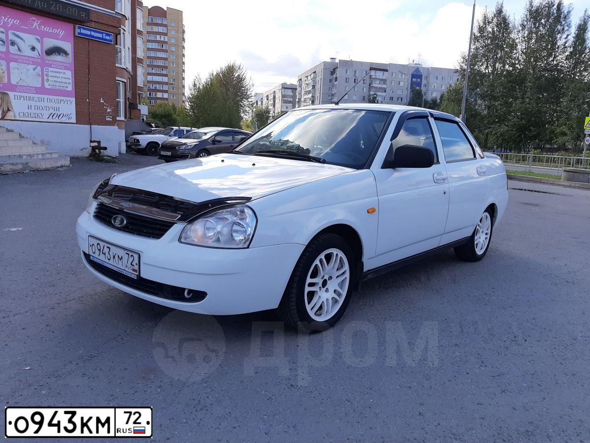 Фото автомобиля LADA PRIORA, 2012 — госномер Р248РМ186. Цвет: Белый