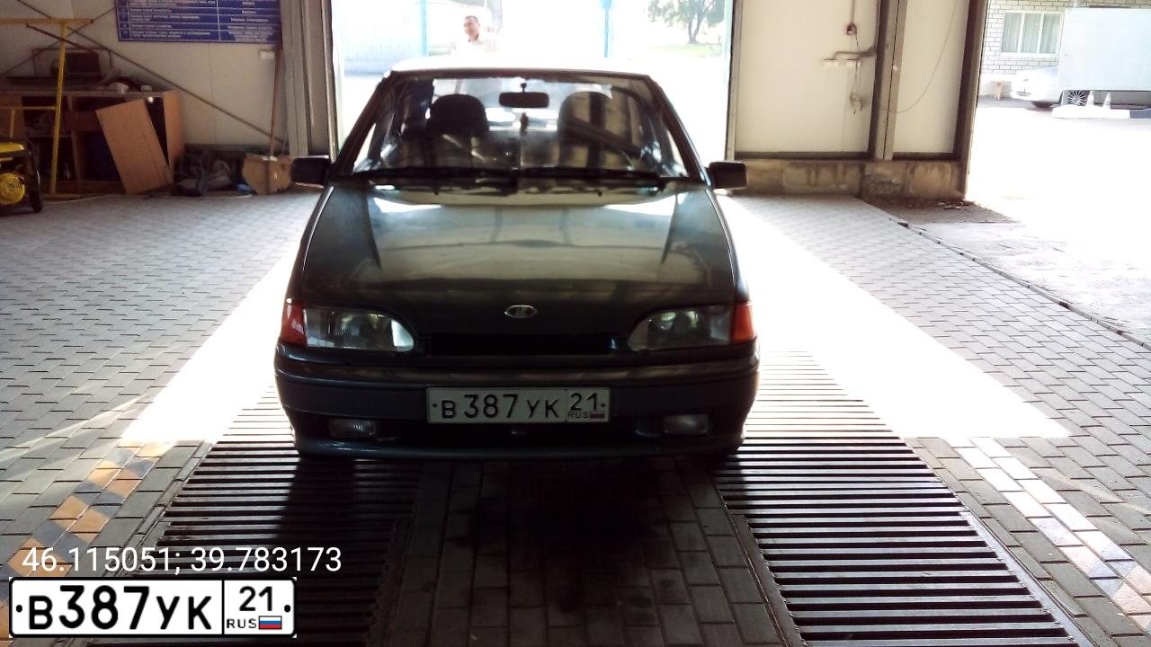 Фото автомобиля LADA 2114 SAMARA, 2006 — госномер В387УК21. Цвет: СЕРО-СИНЕ-ЗЕЛЕНЫЙ