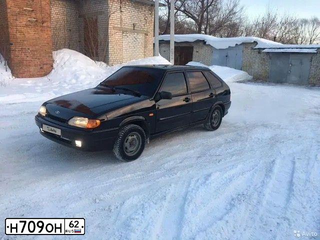 Фото автомобиля LADA 2114 SAMARA, 2010 — госномер Н709ОН62. Цвет: СИНЕ-ЧЕРНЫЙ