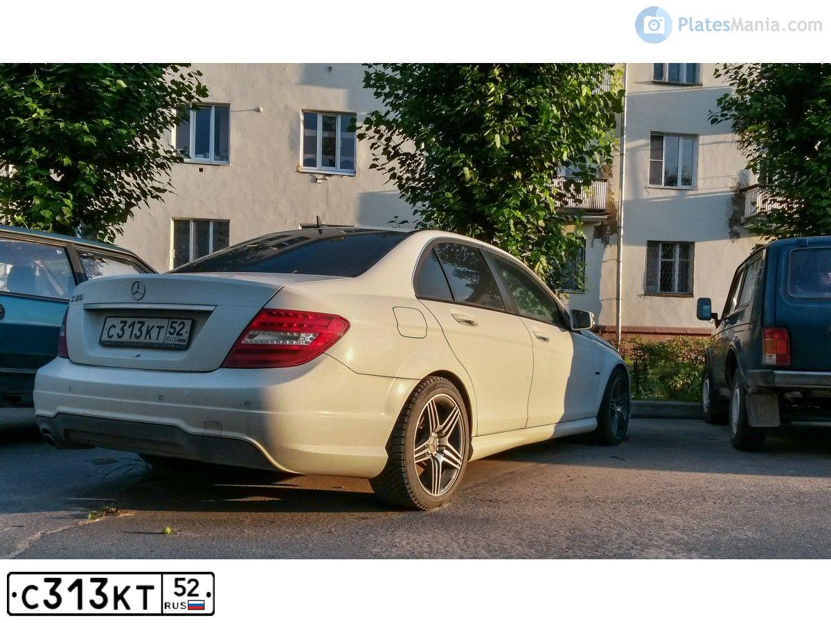 Фото автомобиля MERCEDES C-KLASSE, 2011 — госномер Н089ВВ180. Цвет: Белый