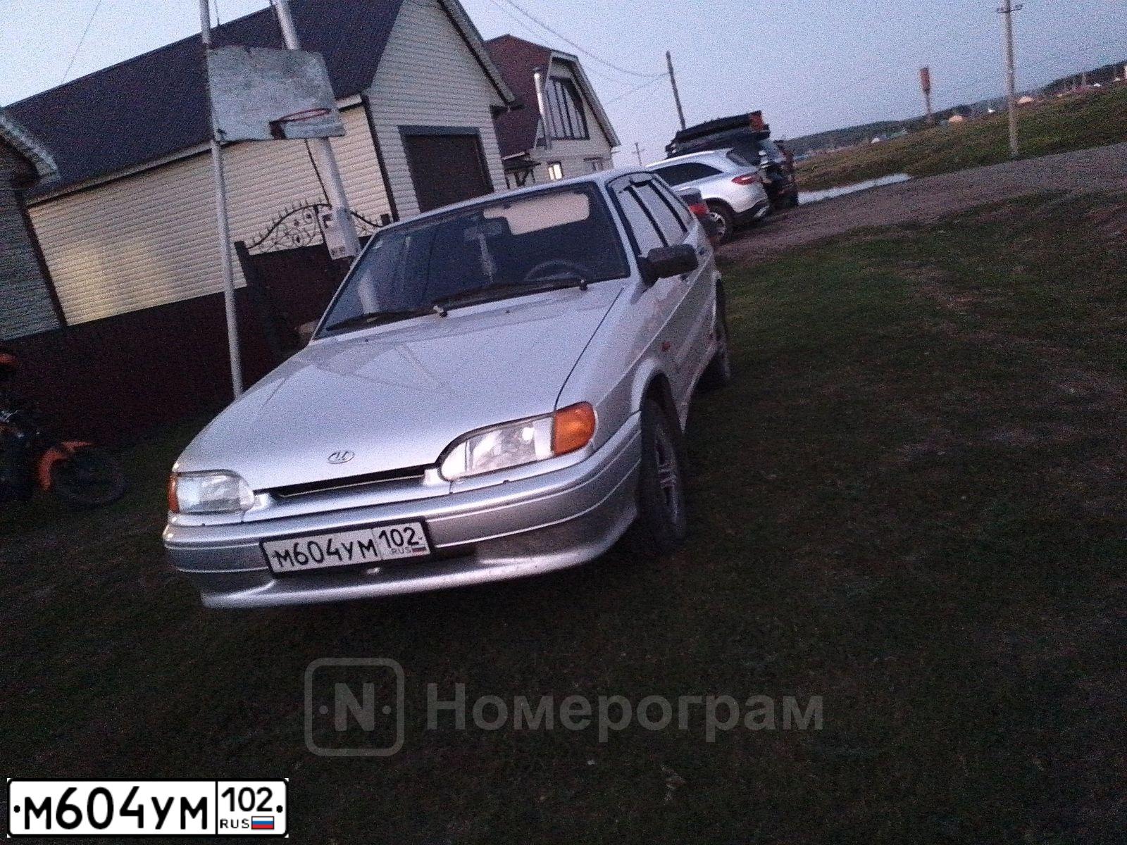 Фото автомобиля LADA 2114 SAMARA, 2010 — госномер М604УМ102. Цвет: СВЕТЛО СЕРЕБРИСТЫЙ МЕТАЛЛ