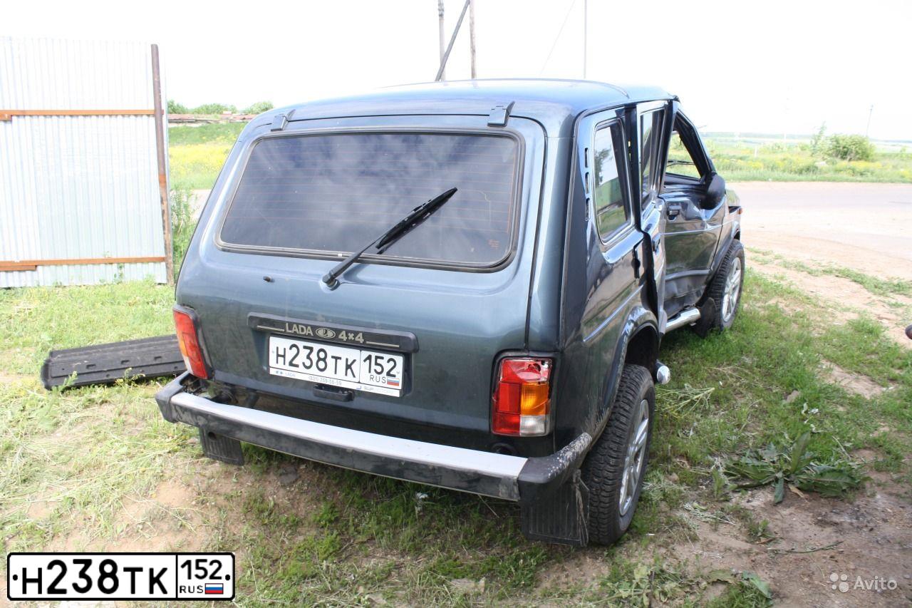 Фото автомобиля LADA 2131 NIVA, 2015 — госномер Н238ТК152. Цвет: СЕРО-СИНИЙ
