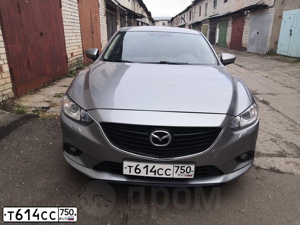 Фото автомобиля MAZDA 6, 2013 — госномер Т614СС750. Цвет: Серебристый