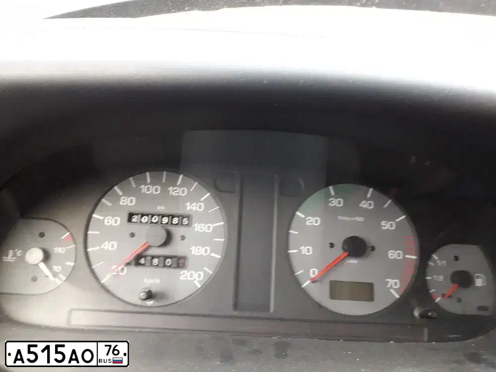 Фото автомобиля SKODA FELICIA, 1997 — госномер Р199РХ77. Цвет: синий