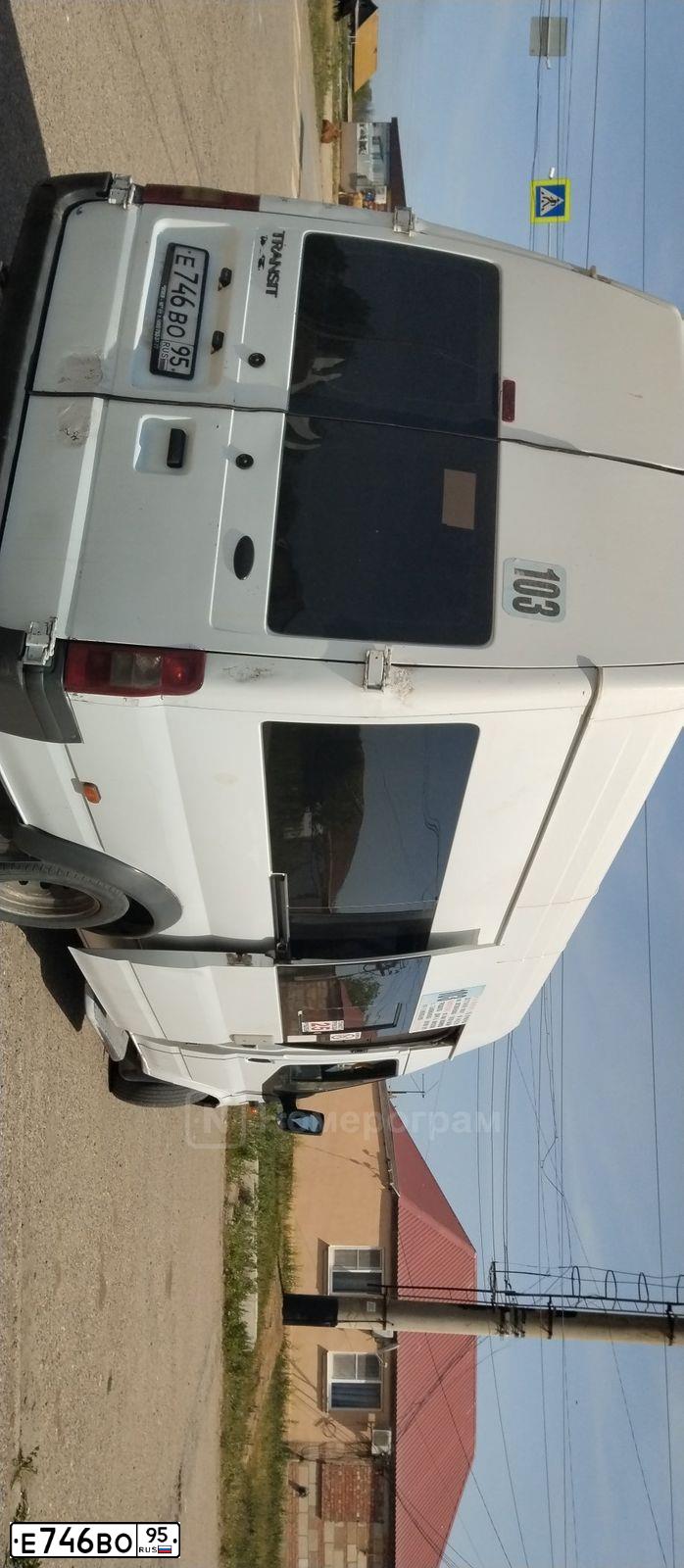 Фото автомобиля FORD TRANSIT, 2012 — госномер Е746ВО95. Цвет: Белый