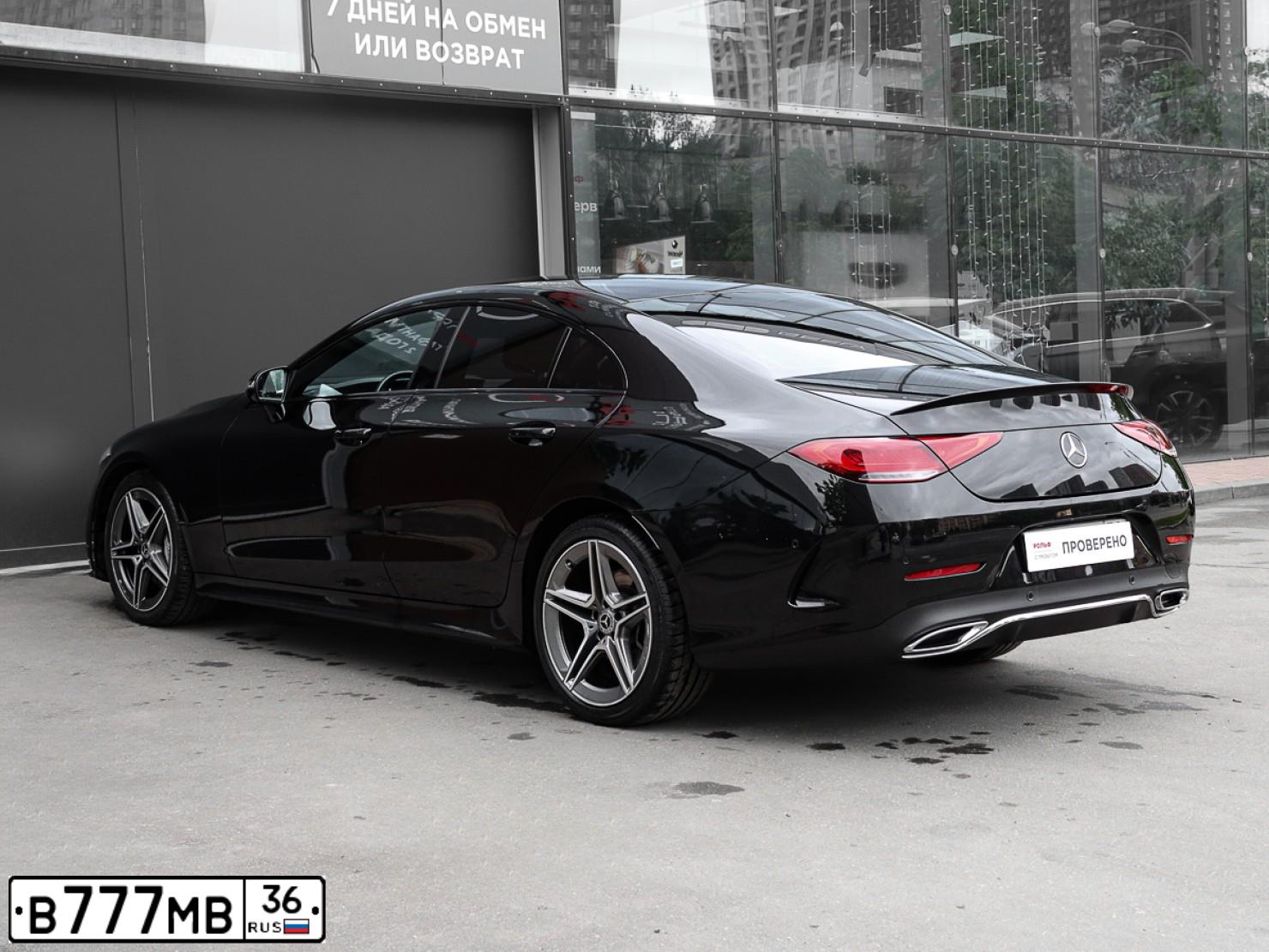 Фото автомобиля MERCEDES-BENZ CLS350, 2019 — госномер Х885ЕХ198