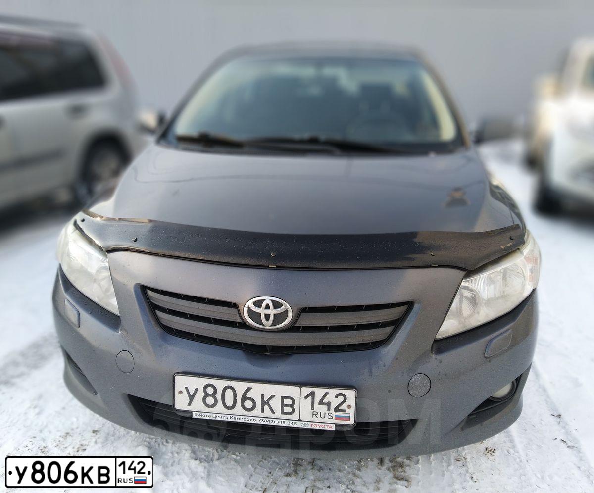 Фото автомобиля TOYOTA COROLLA, 2007 — госномер А735НА142. Цвет: СЕРЫЙ