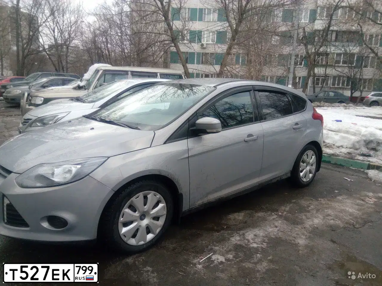 Фото автомобиля FORD FOCUS, 2011 — госномер М658АР761. Цвет: СЕРО-ГОЛУБОЙ