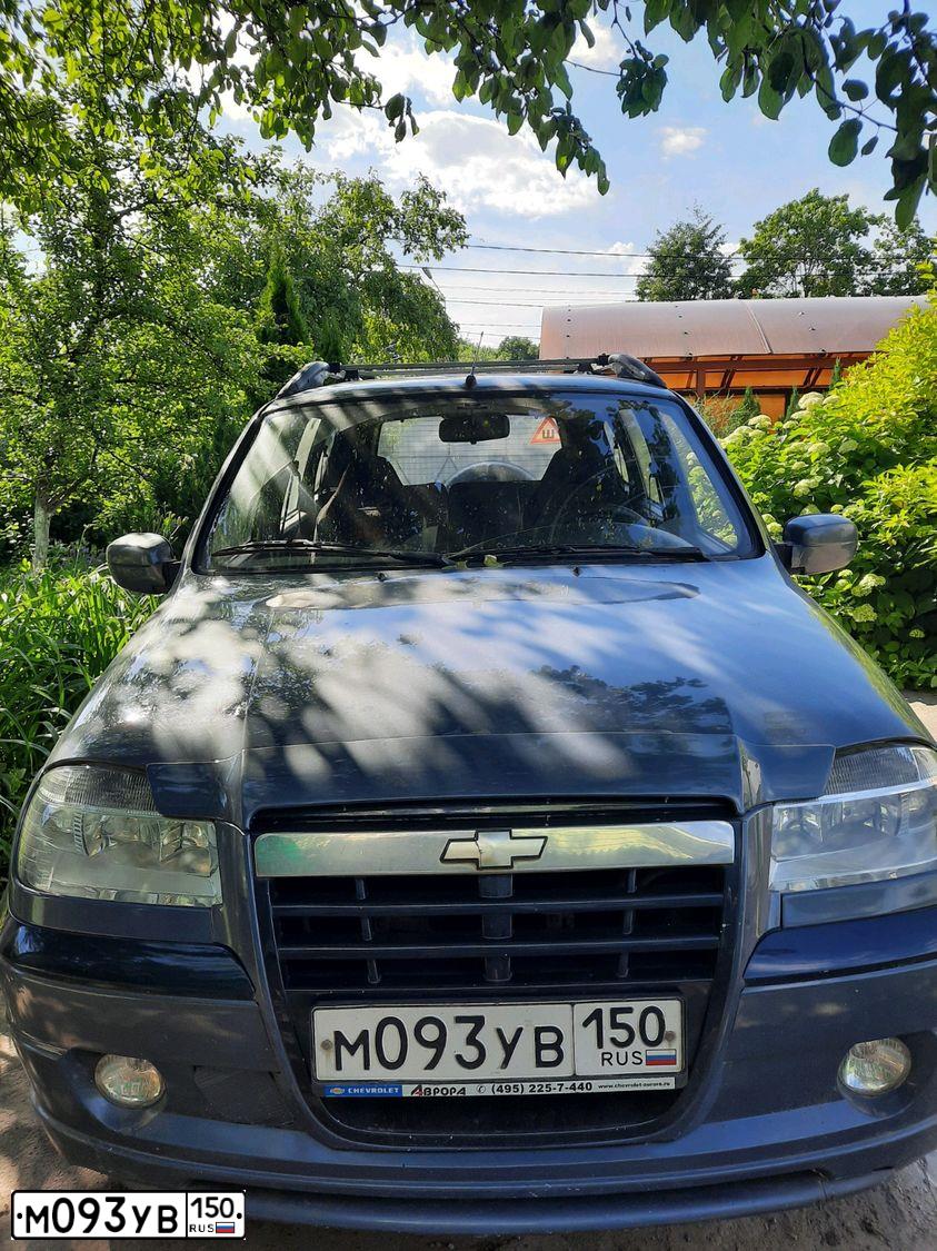 Фото автомобиля CHEVROLET NIVA, 2008 — госномер К112ВВ181. Цвет: СЕРО-ГОЛУБОЙ МЕТАЛЛИК