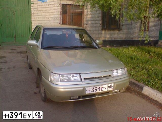 Фото автомобиля LADA 2110 LADA, 2004 — госномер Р247МР68. Цвет: СЕРЕБРИСТО-БЕЖЕВЫЙ