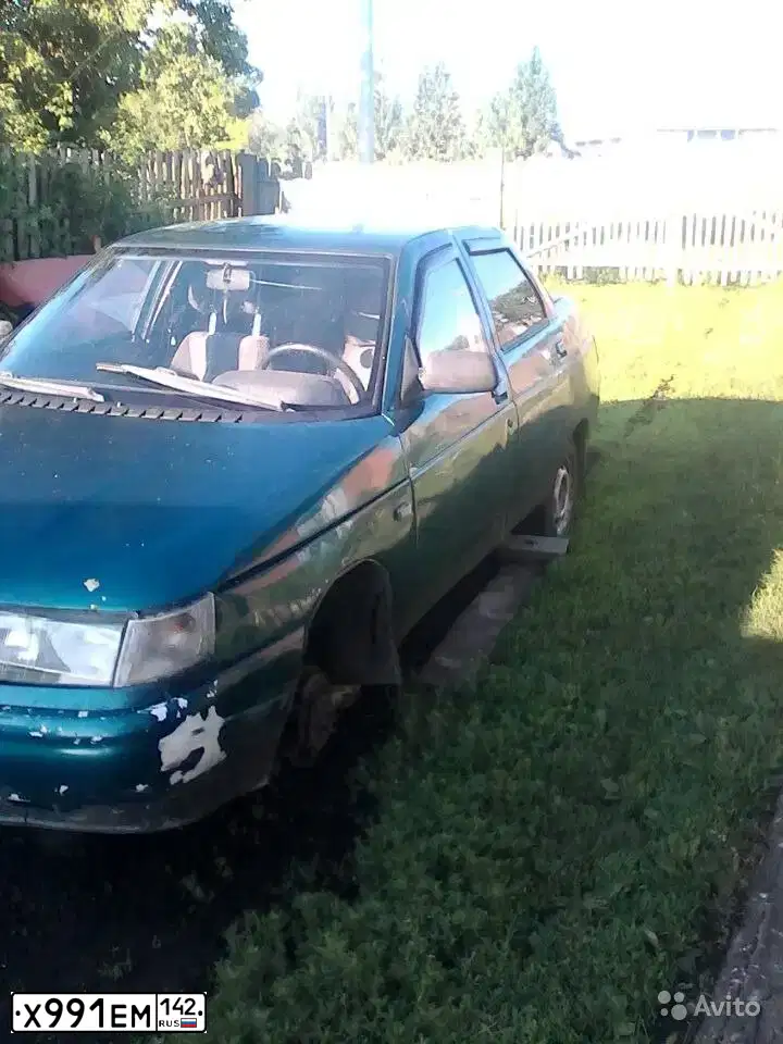 Фото автомобиля LADA 2110 LADA, 2001 — госномер Х991ЕМ142. Цвет: СЕРЕБРИСТО-ЗЕЛЕНЫЙ