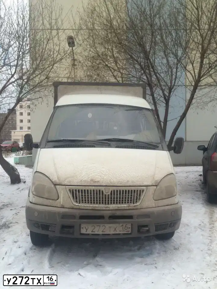 Фото автомобиля GAZ 3302 EL, 2005 — госномер У272ТХ16. Цвет: БЕЛЫЙ