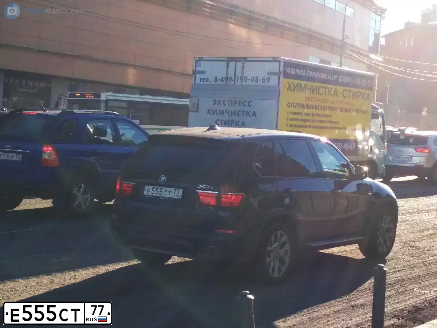 Фото автомобиля AUDI 100, 1993 — госномер В976ТН37. Цвет: Темно-синий