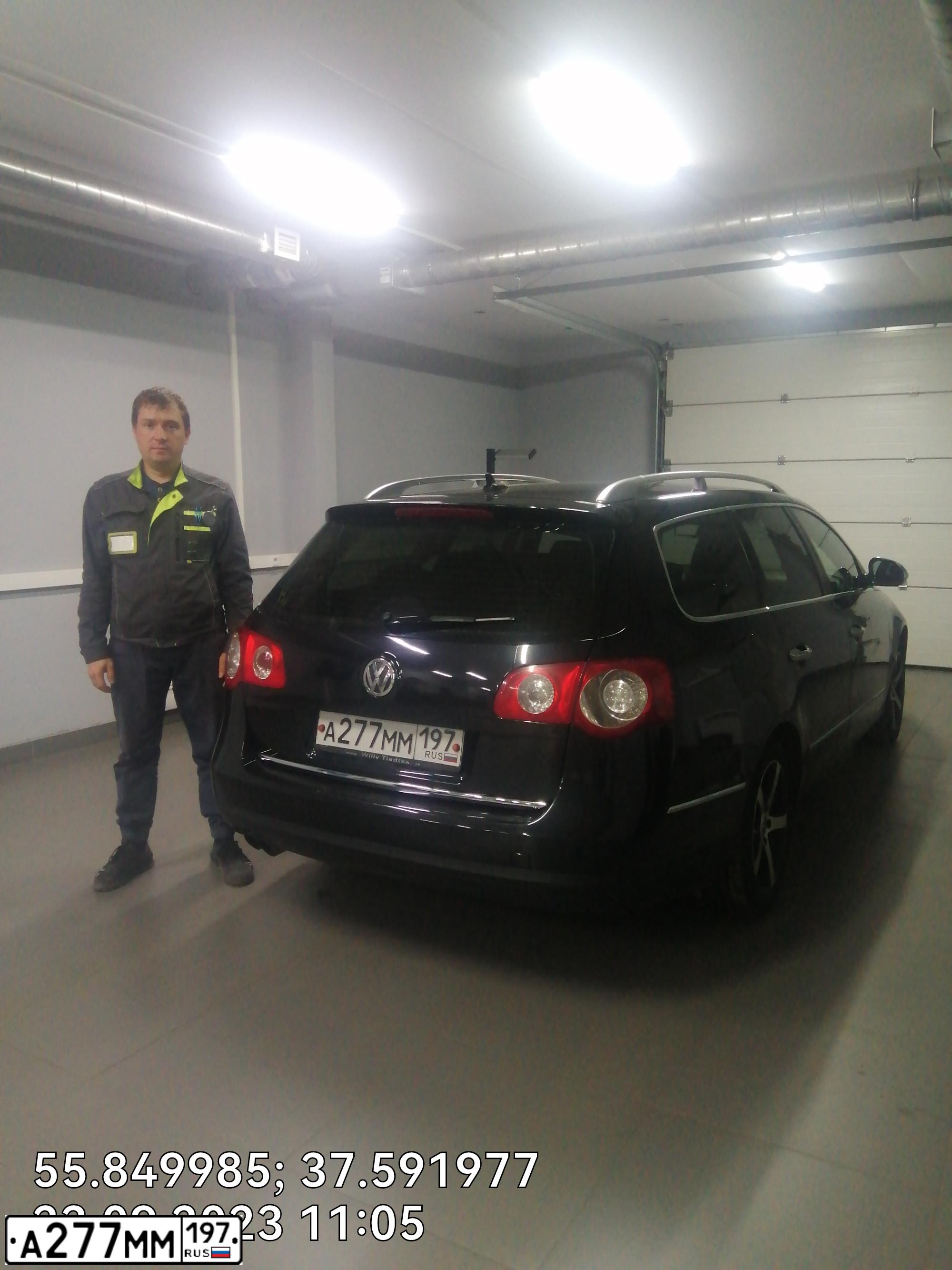 Фото автомобиля VOLKSWAGEN PASSAT, 2009 — госномер А277ММ197. Цвет: ЧЕРНЫЙ