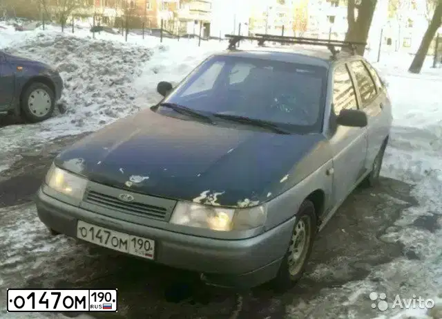 Фото автомобиля LADA 2112, 2007 — госномер У977ОА71. Цвет: СЕРО-ЗЕЛЕНЫЙ