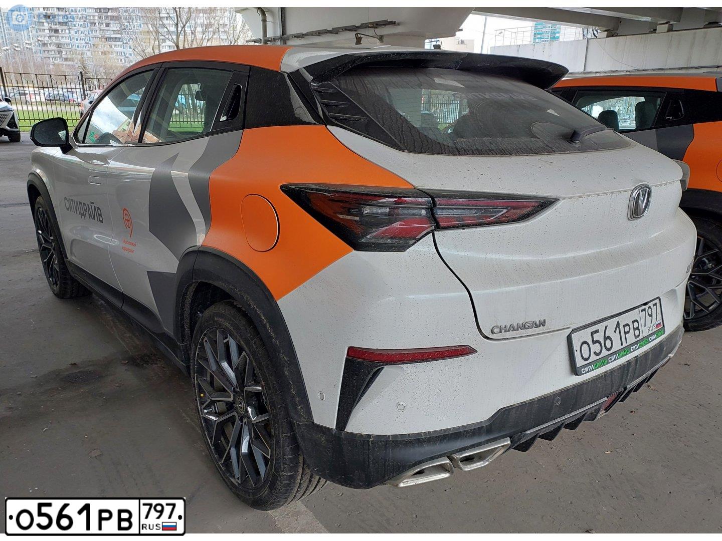 Фото автомобиля CHANGAN UNI-T, 2023 — госномер О561РВ797