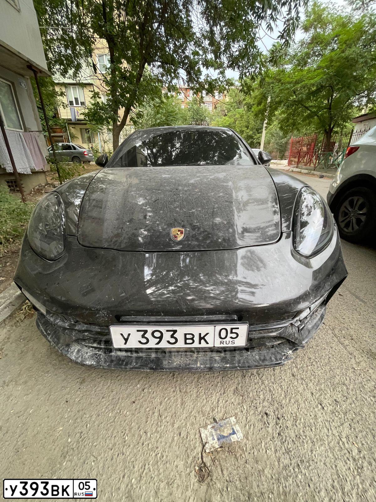 Фото автомобиля PORSCHE PANAMERA, 2009 — госномер С669ВВ550. Цвет: СЕРЫЙ