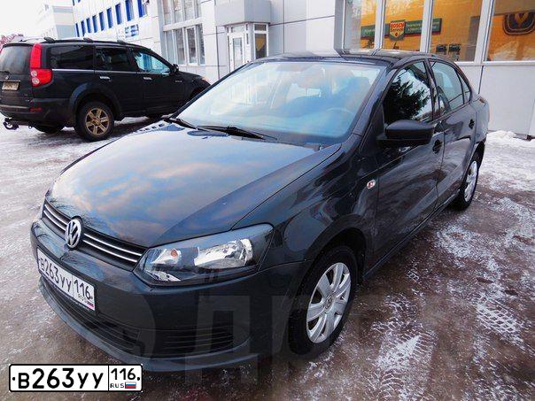 Фото автомобиля VOLKSWAGEN POLO, 2010 — госномер В263УУ116. Цвет: СЕРЫЙ