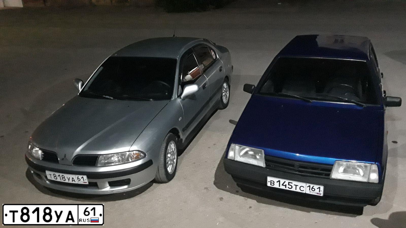 Фото автомобиля MITSUBISHI CARISMA, 2001 — госномер Т059МН761