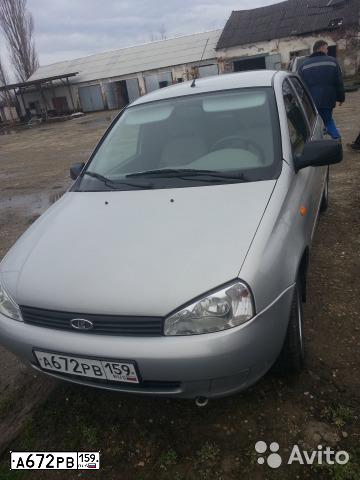 Фото автомобиля LADA KALINA, 2011 — госномер Е833ХА185. Цвет: Серебристый