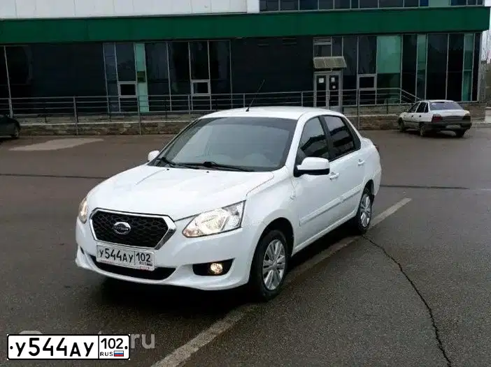 Фото автомобиля DATSUN ON-DO, 2016 — госномер У502РС33. Цвет: Белый