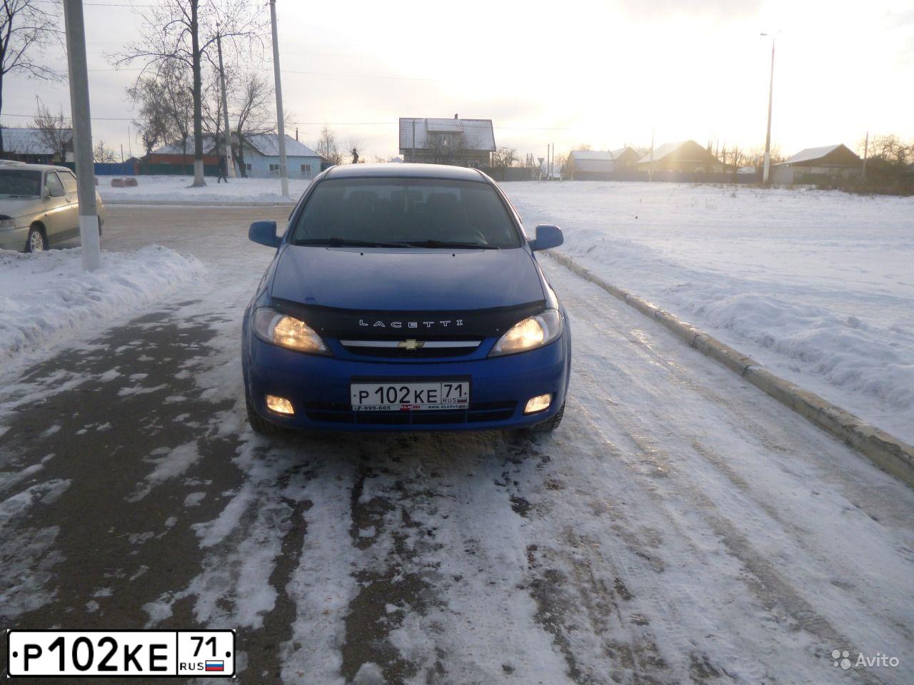 Фото автомобиля CHEVROLET LACETTI, 2010 — госномер Х840ЕМ31. Цвет: синий