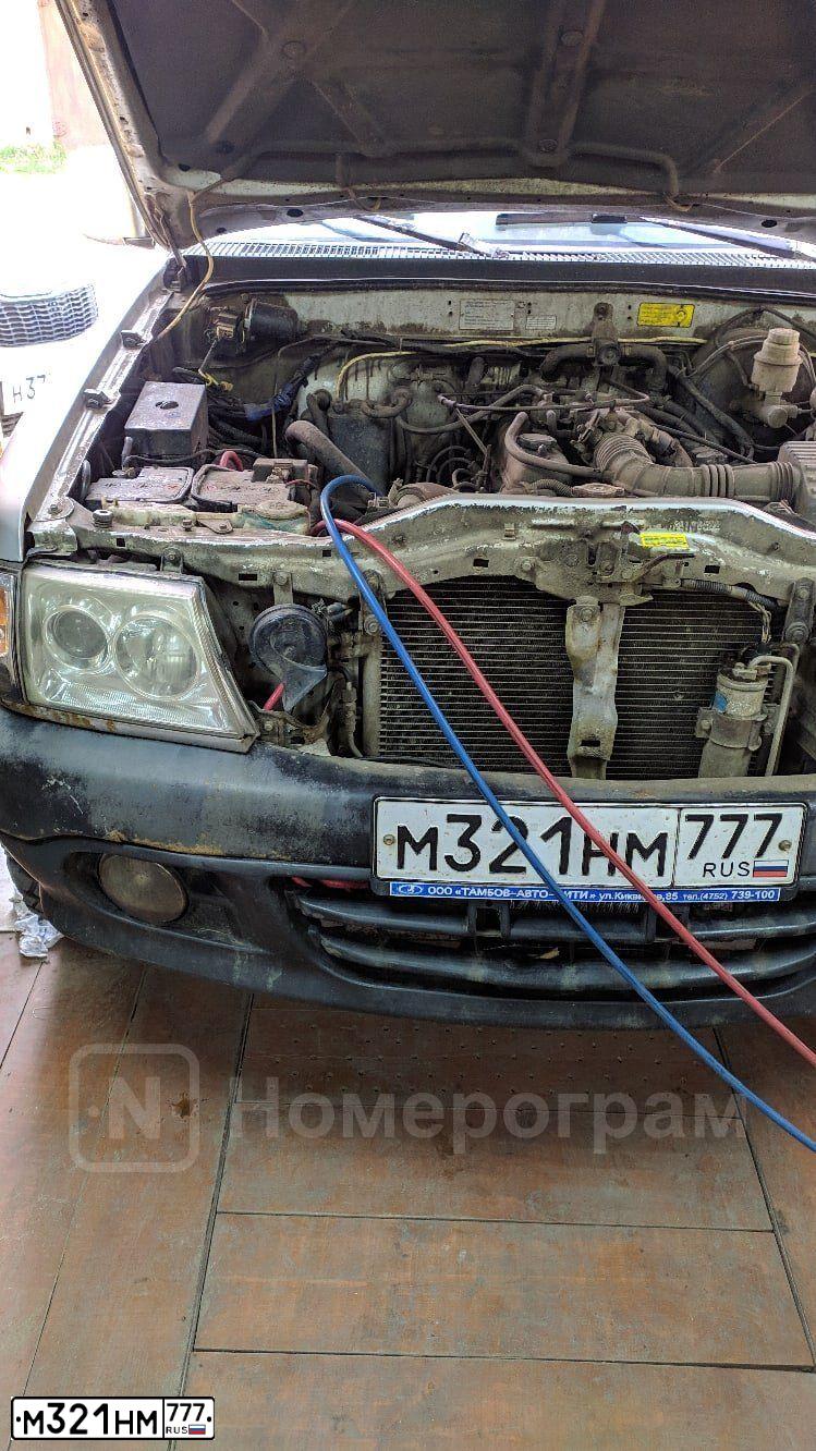 Фото автомобиля GREAT WALL SAFE, 2008 — госномер Р333РН150. Цвет: СВЕТЛО-СЕРЫЙ