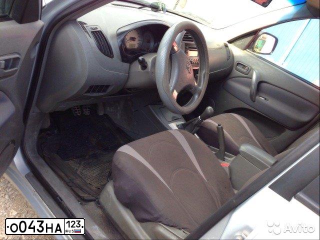 Фото автомобиля TAGAZ TINGO, 2009 — госномер С731ТР123. Цвет: Серебристый
